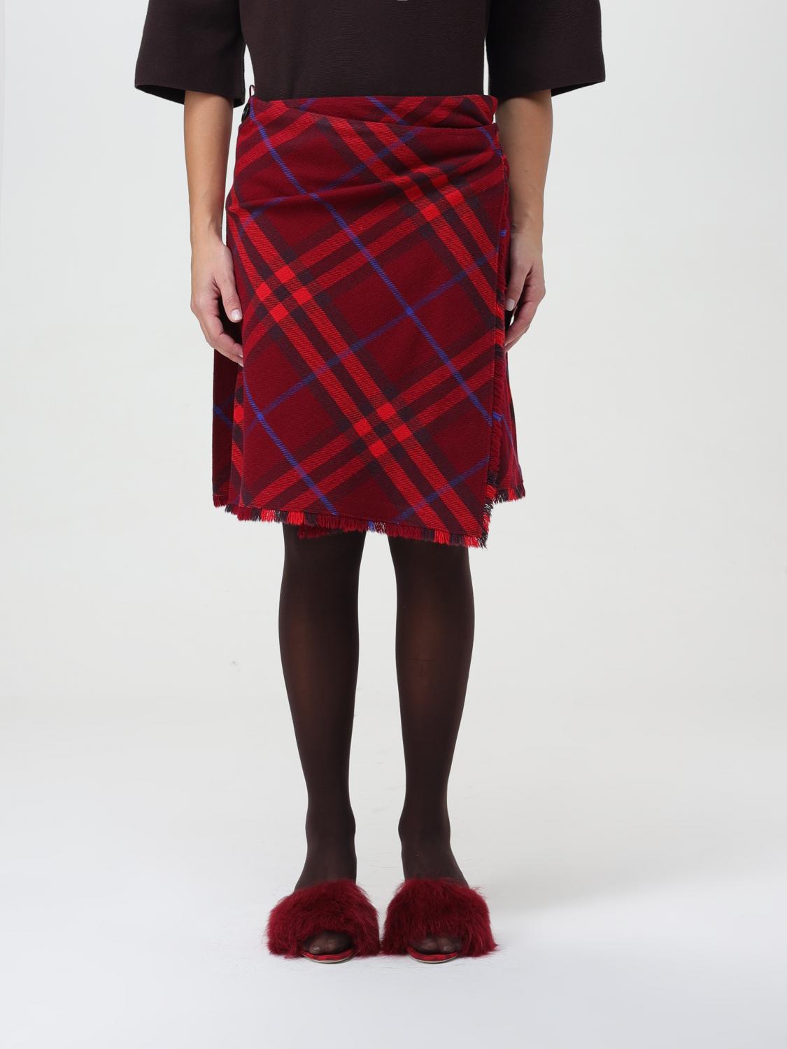 BURBERRY SKIRT: Pants woman Burberry, Multicolor - Img 1