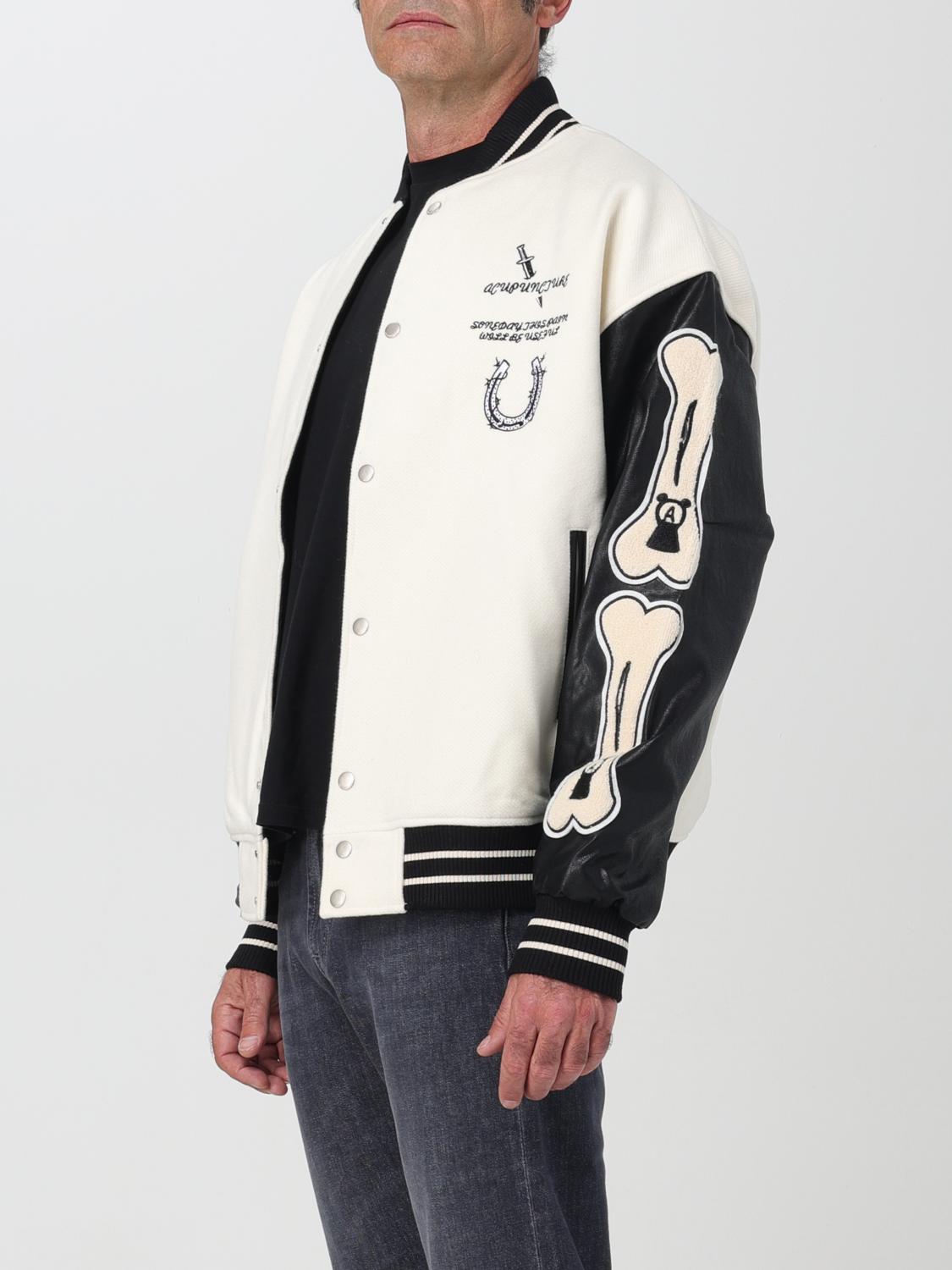 ACUPUNCTURE JACKET: Jacket men Acupuncture, White - Img 3
