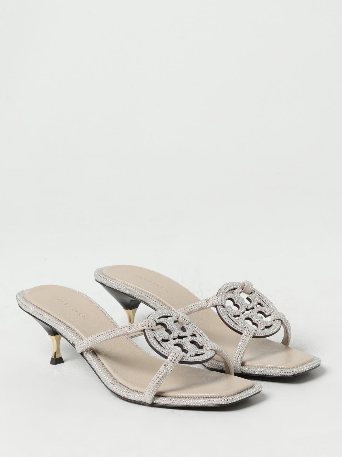 TORY BURCH SANDALEN MIT ABSATZ: Flache sandalen damen Tory Burch, Grau - Img 2