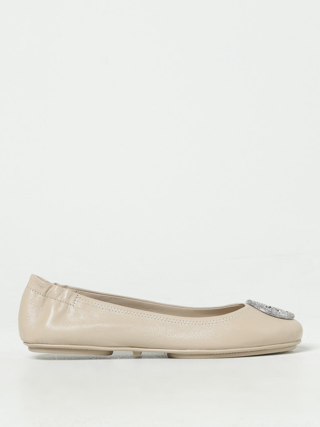 TORY BURCH BALLERINE: Ballerina Minnie Tory Burch in nappa, Beige - Img 1
