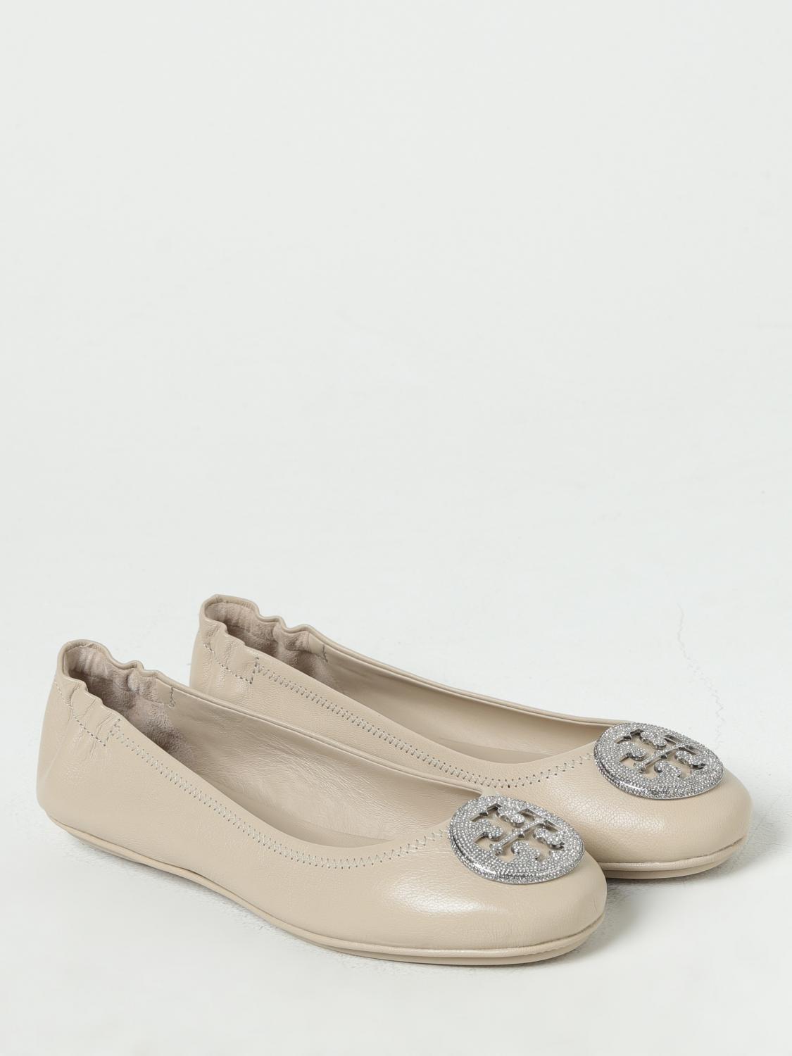 TORY BURCH BALLERINE: Ballerina Minnie Tory Burch in nappa, Beige - Img 2
