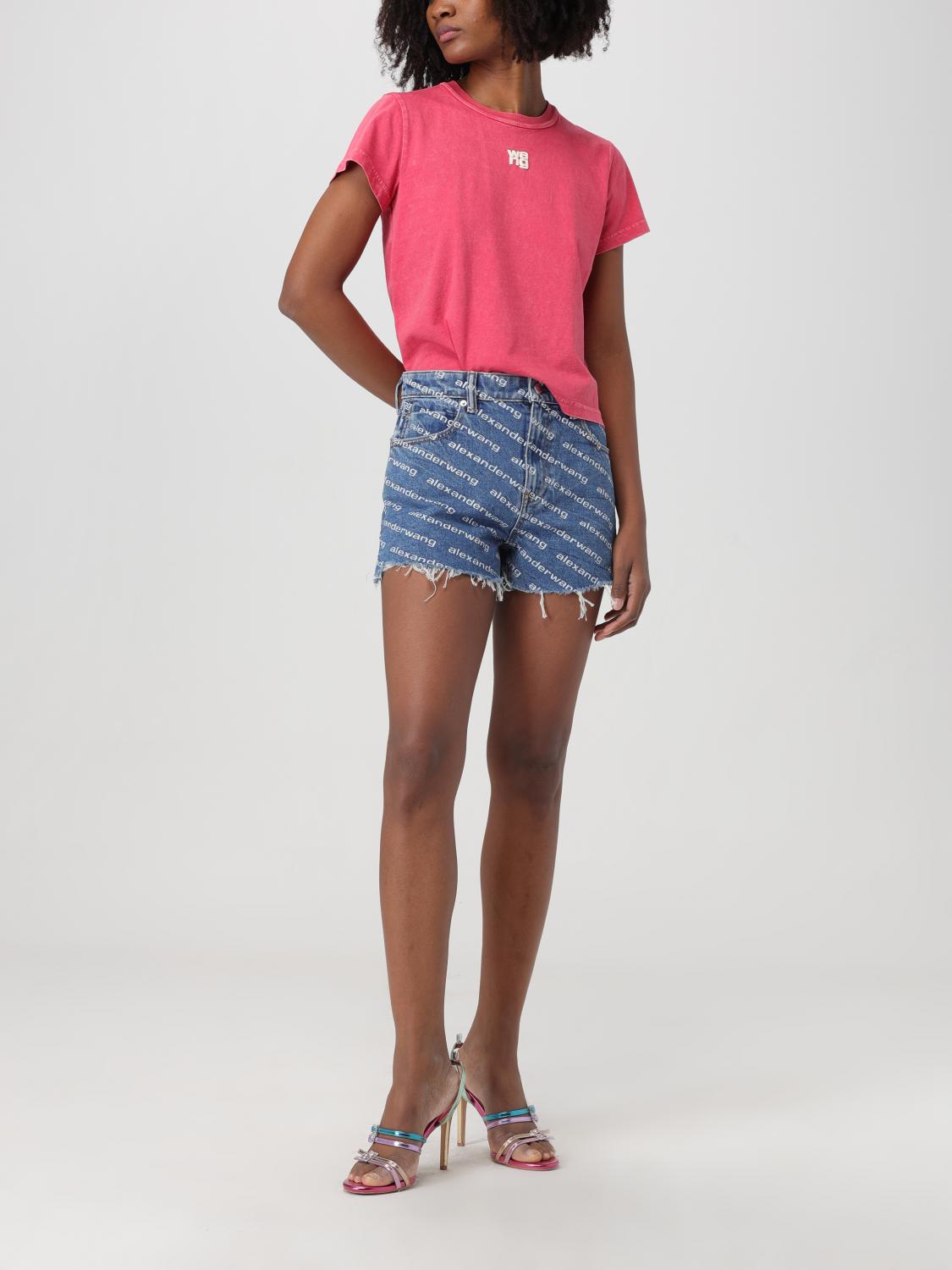Alexander Wang - Woman - Grey - T-shirt
