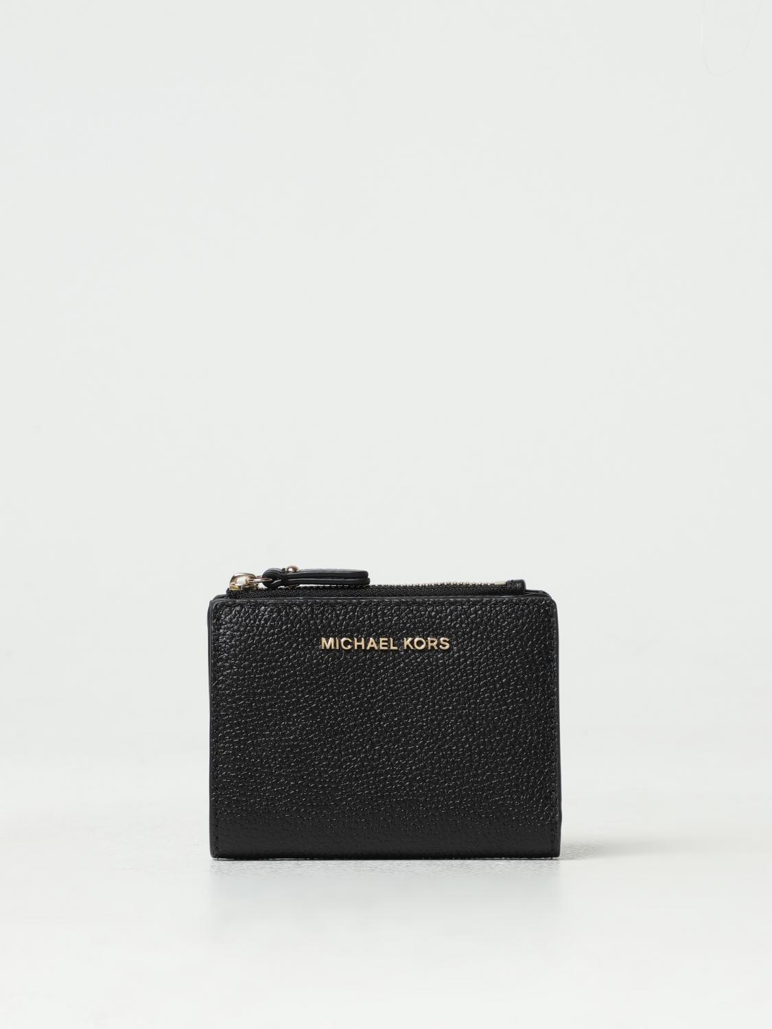 Michael Kors Wallet woman - Black | 34F9GJ6F2L | GIGLIO.COM