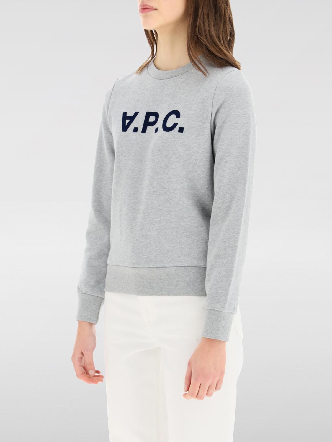 A.P.C. SUDADERA: Jersey mujer A.P.C., Gris - Img 3