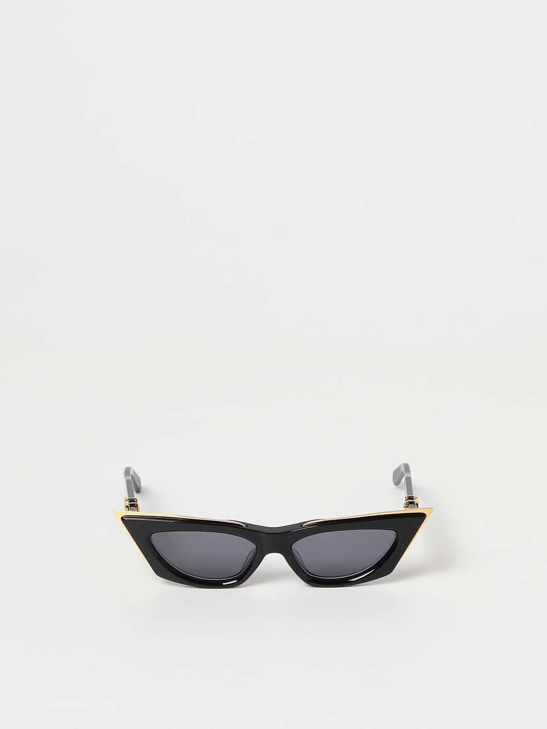 VALENTINO SUNGLASSES: Valentino V-Goldcut II sunglasses in acetate, Black - Img 2