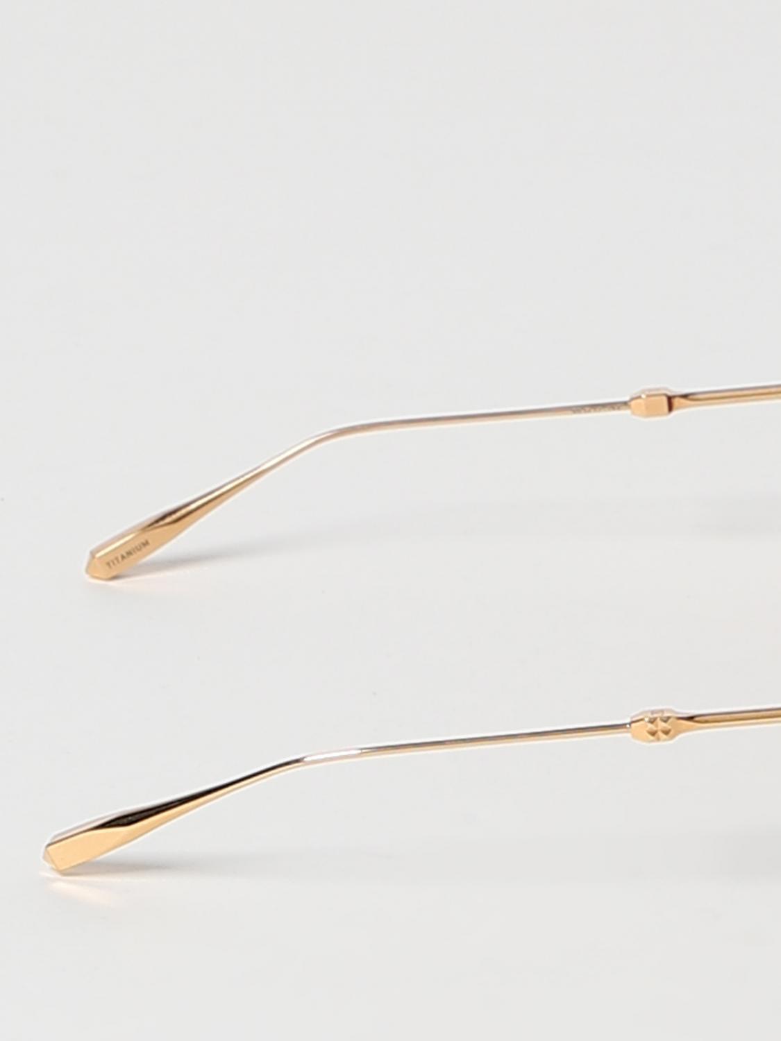 Valentino V Glassliner sunglasses in metal - Gold | V  display picture 2