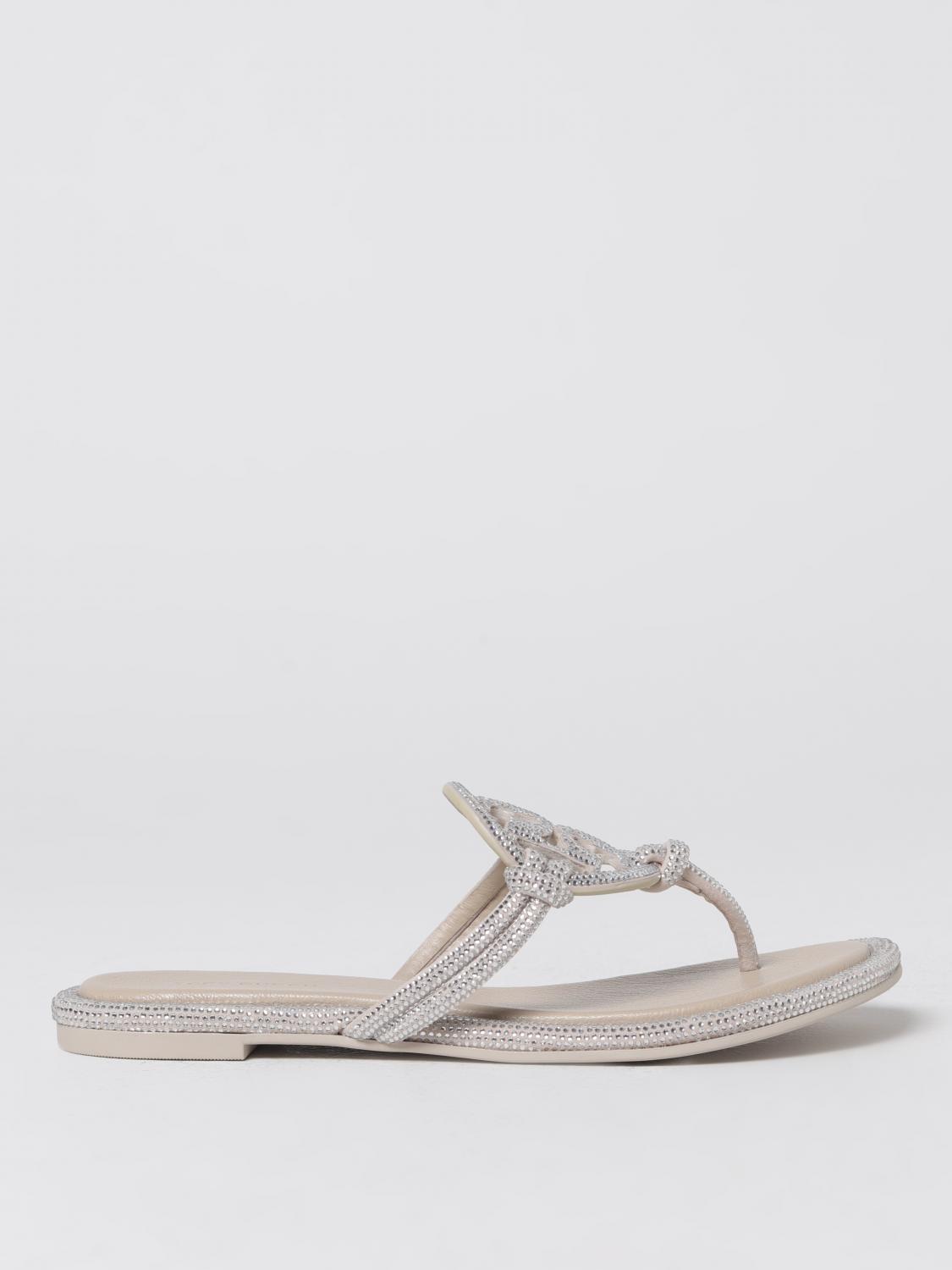 TORY BURCH SANDALEN MIT ABSATZ: Schuhe damen Tory Burch, Weiß - Img 1
