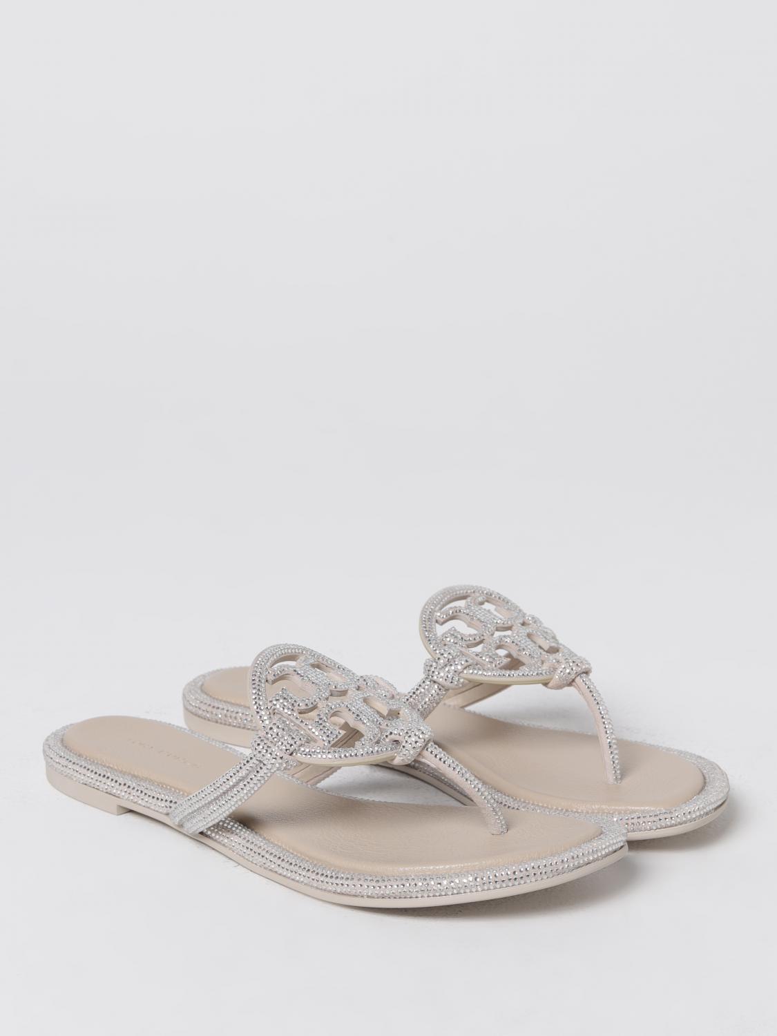 TORY BURCH SANDALEN MIT ABSATZ: Schuhe damen Tory Burch, Weiß - Img 2