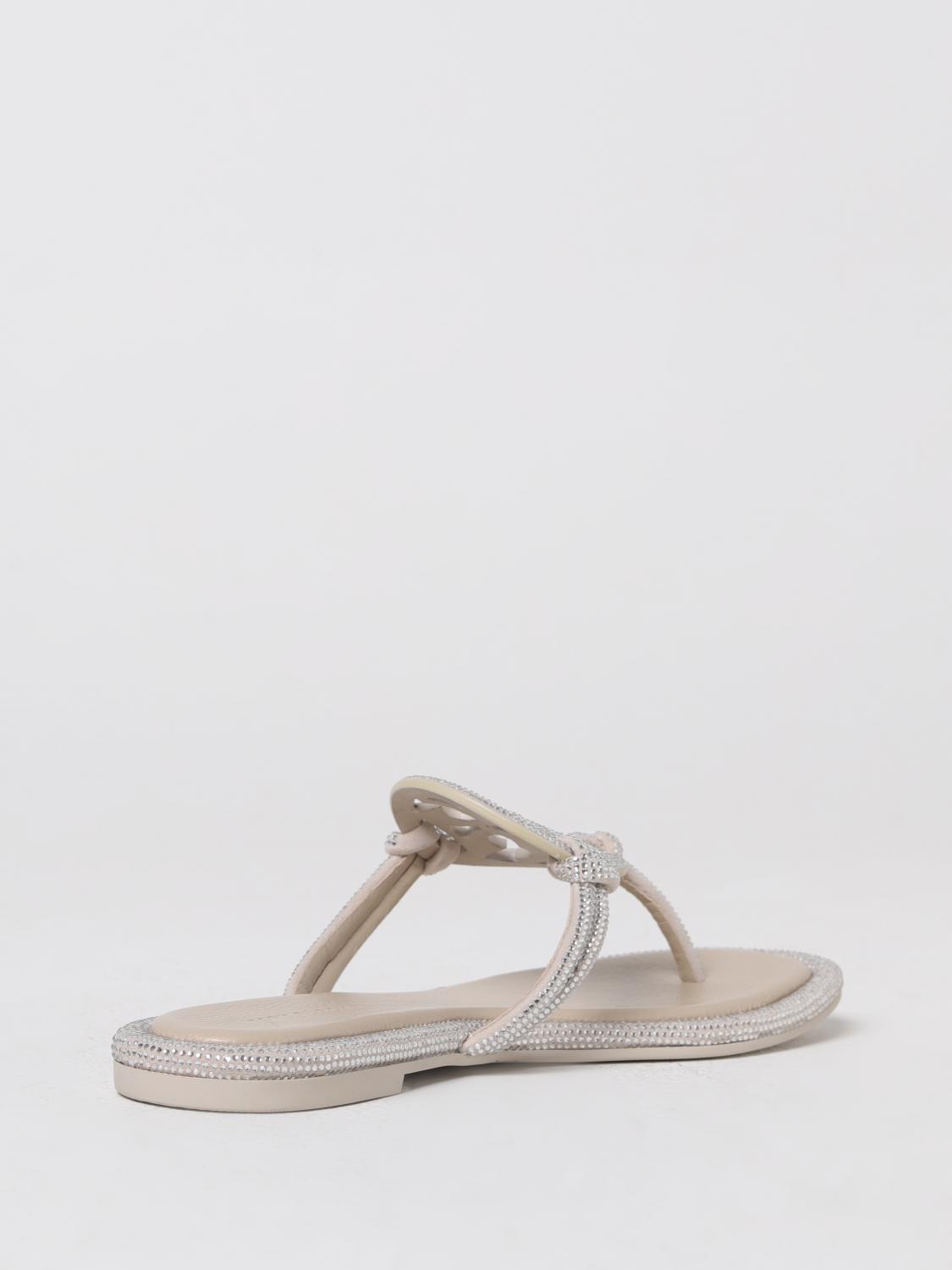 TORY BURCH SANDALEN MIT ABSATZ: Schuhe damen Tory Burch, Weiß - Img 3