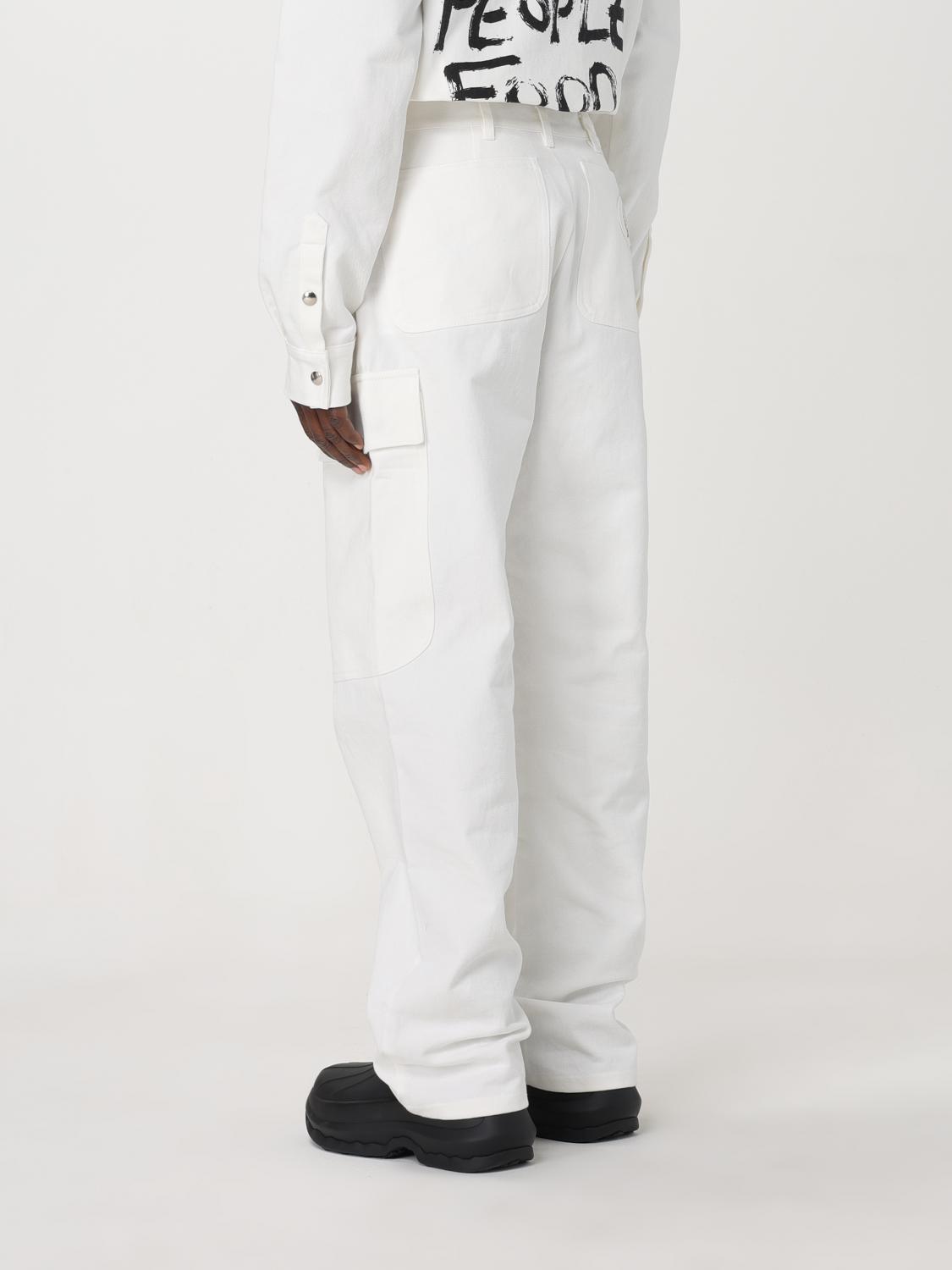 SKY HIGH FARM PANTS: Pants men Sky High Farm, White - Img 3