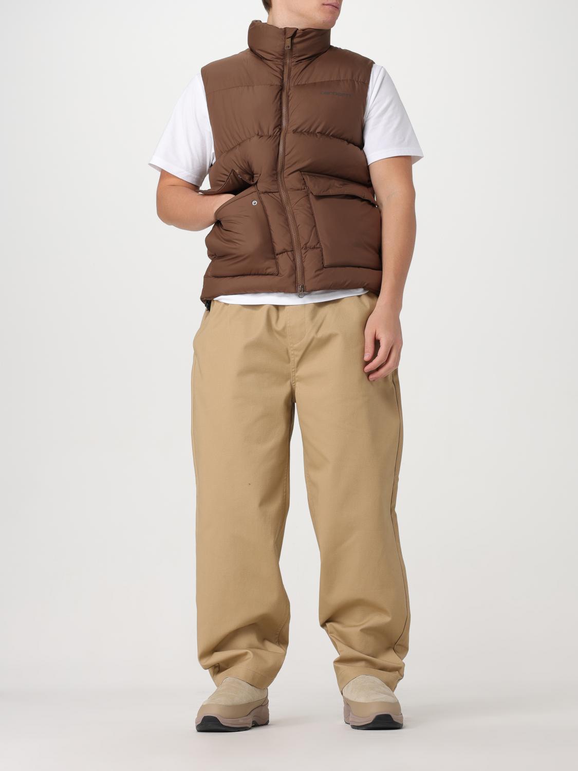 CARHARTT WIP SUIT VEST: Carhartt Wip men's vest, Kaki - Img 2