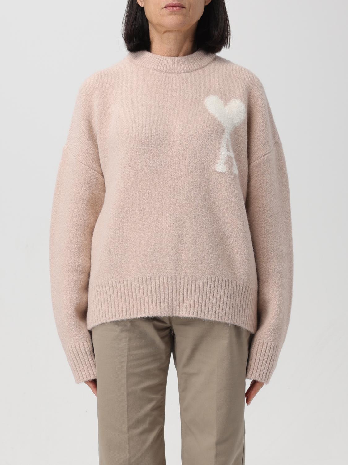 AMI PARIS MAGLIA: Maglia donna Ami Paris, Rosa - Img 1