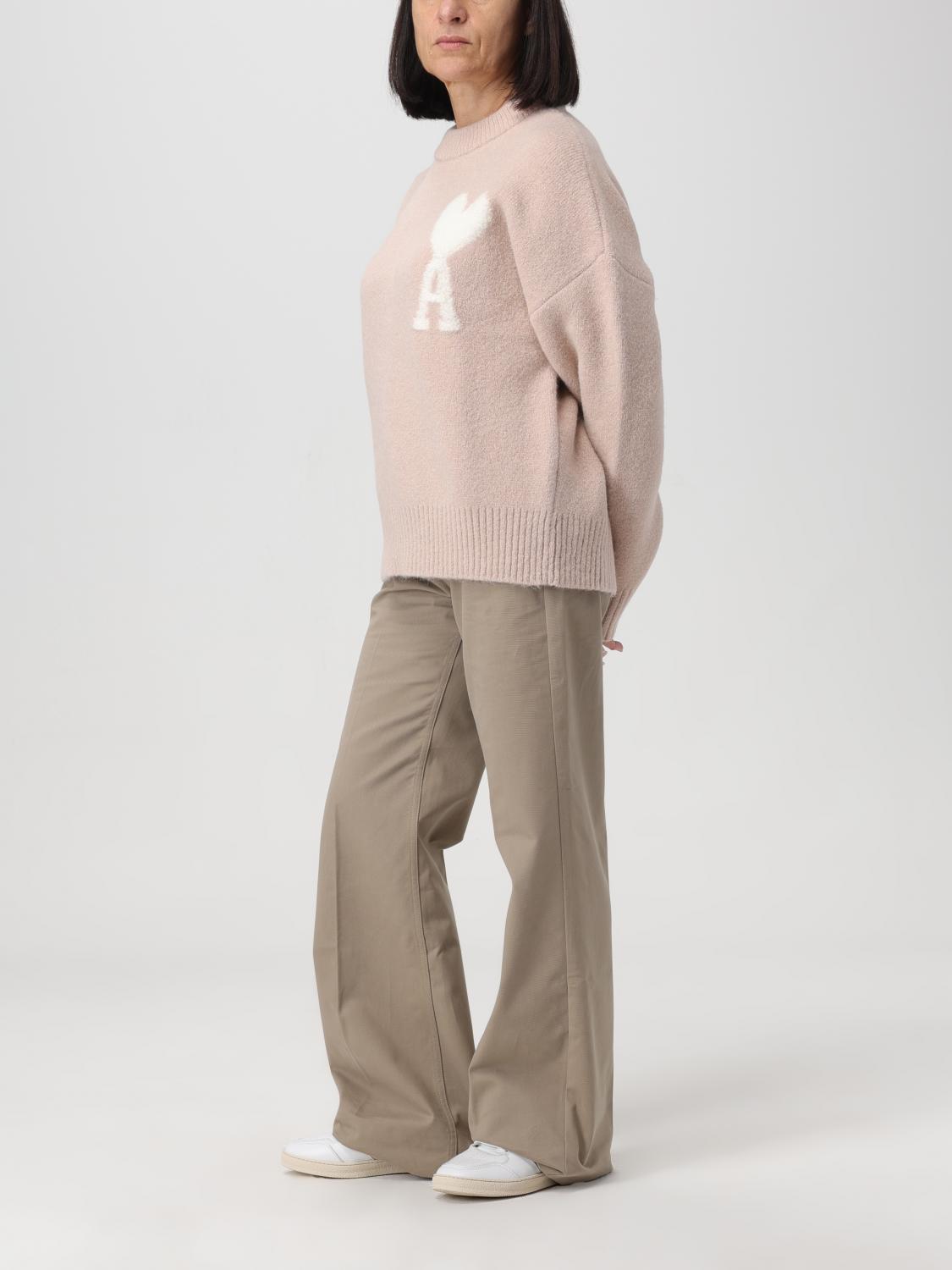 AMI PARIS MAGLIA: Maglia donna Ami Paris, Rosa - Img 2