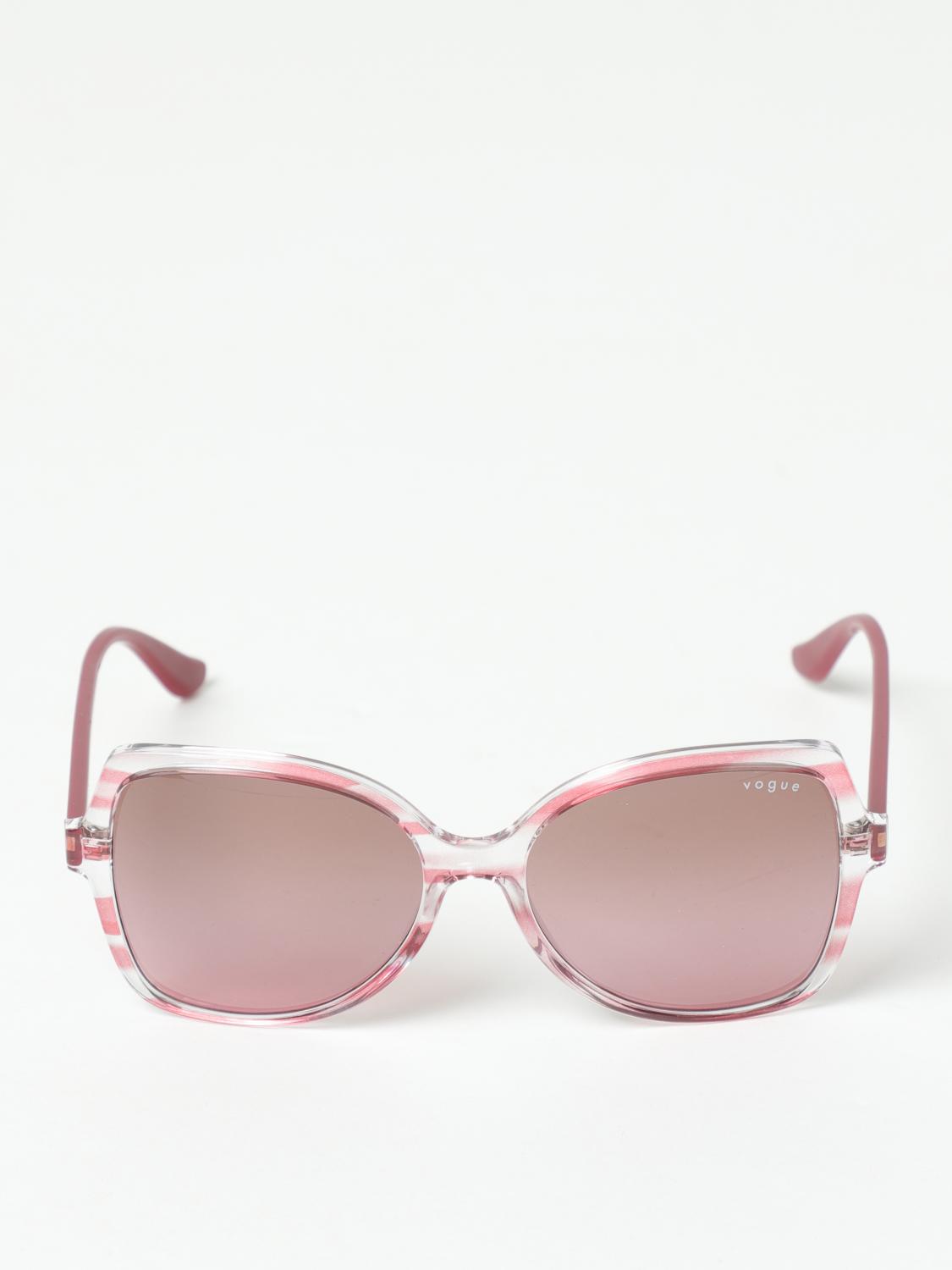 VOGUE SUNGLASSES: Vogue sunglasses in acetate, Red - Img 2