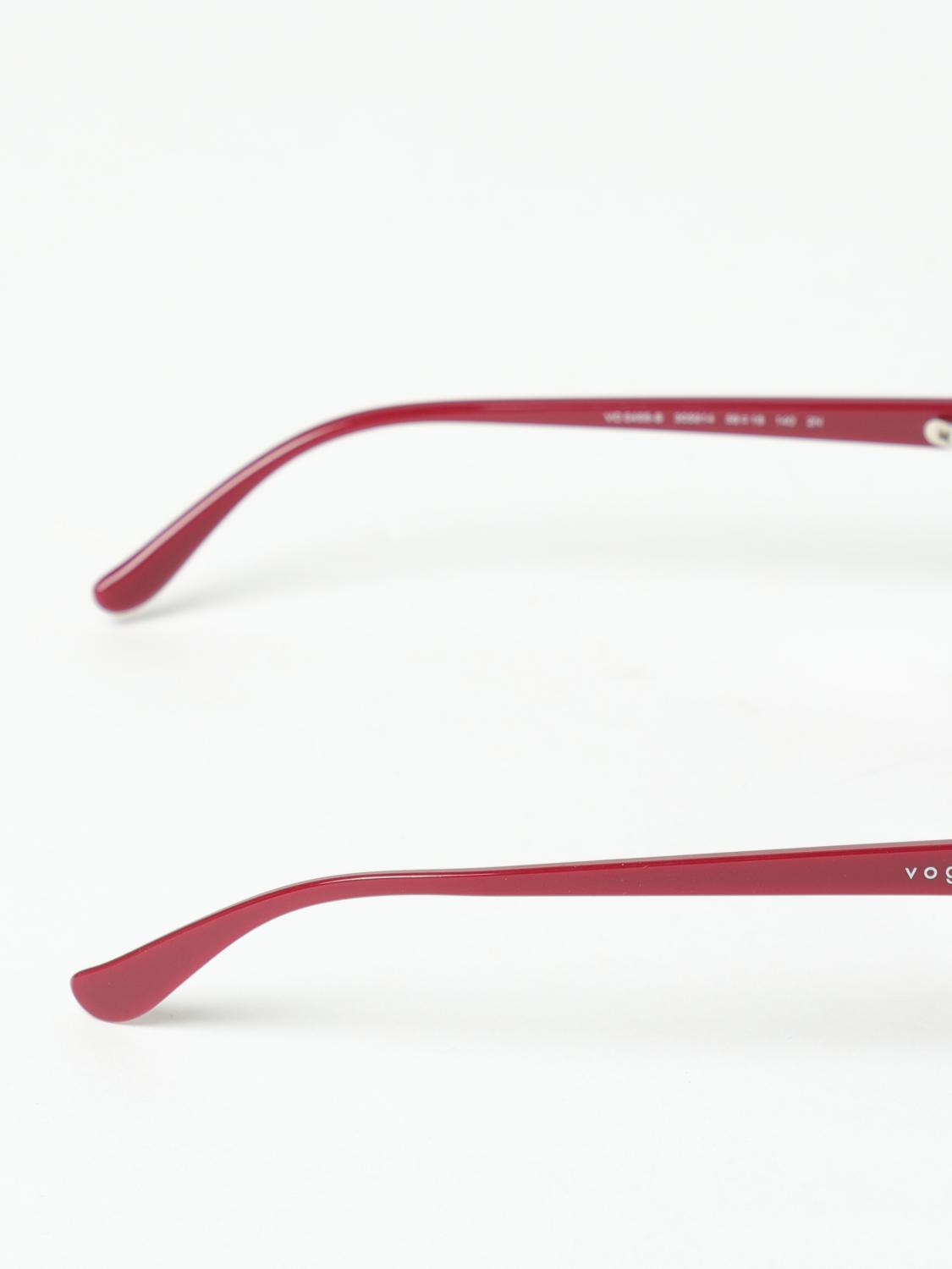 VOGUE SUNGLASSES: Vogue sunglasses in acetate, Red - Img 3