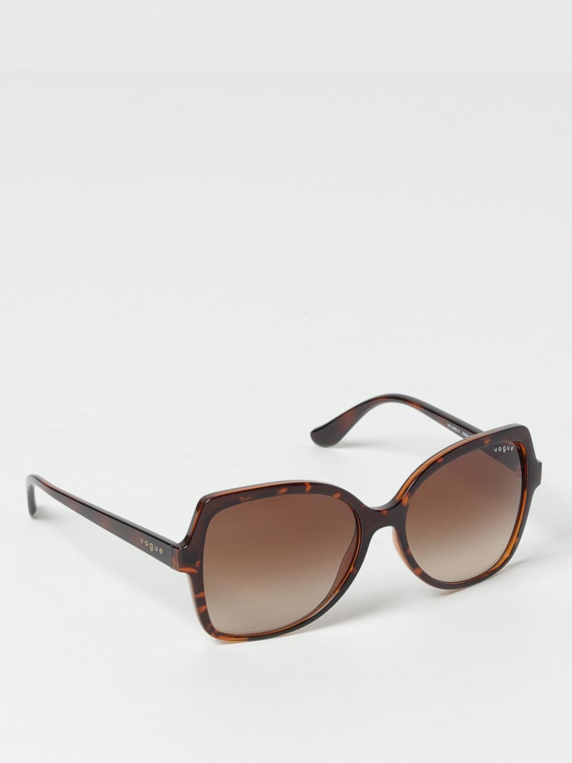 VOGUE SUNGLASSES: Vogue sunglasses in acetate, Brown - Img 1