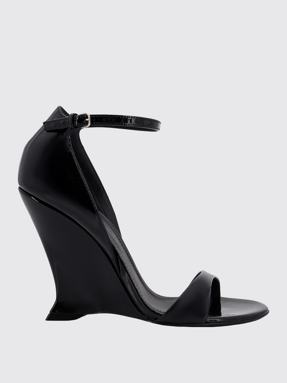 FERRAGAMO: Heeled sandals woman - Black | Ferragamo heeled
