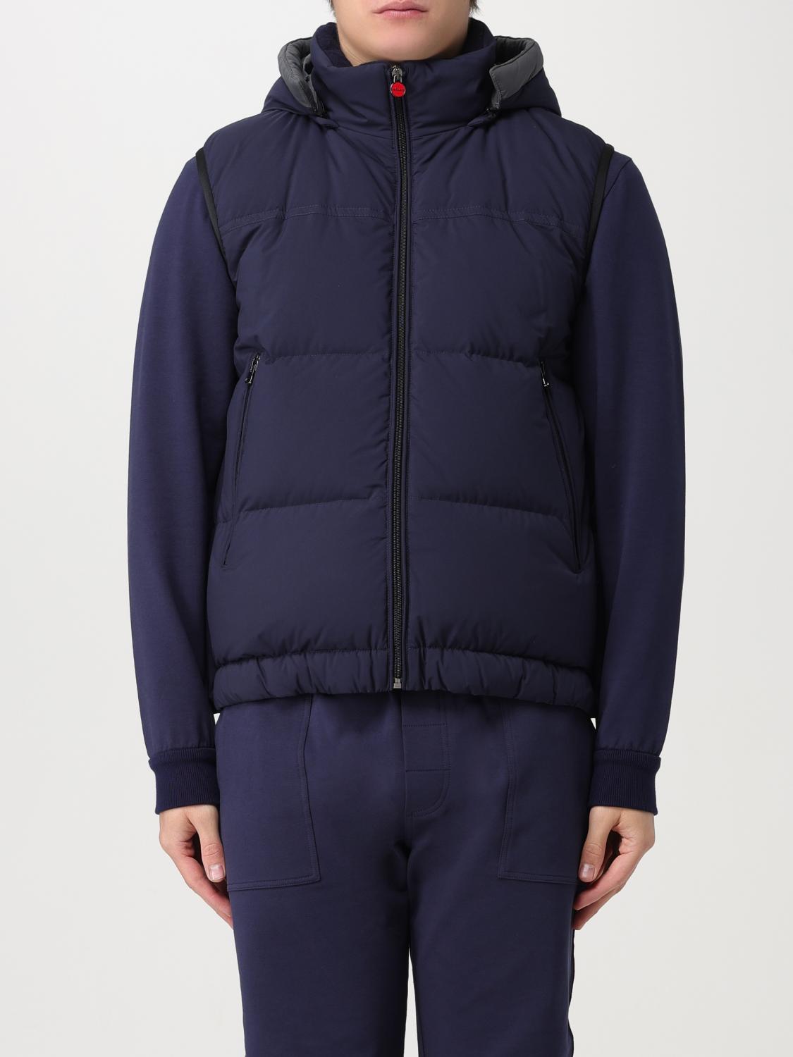 KITON WESTE: Jacke herren Kiton, Blau - Img 1