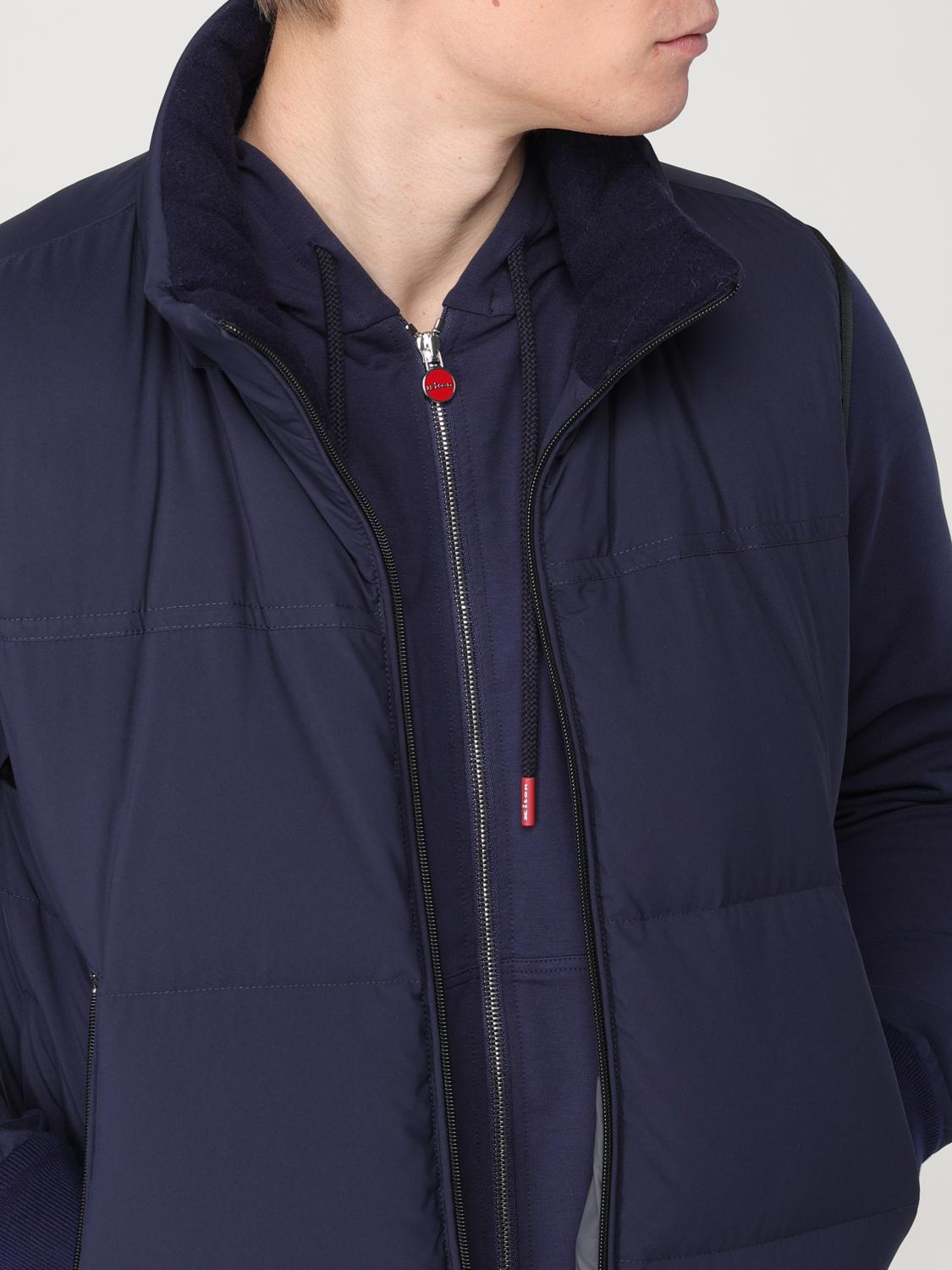 KITON WESTE: Jacke herren Kiton, Blau - Img 5
