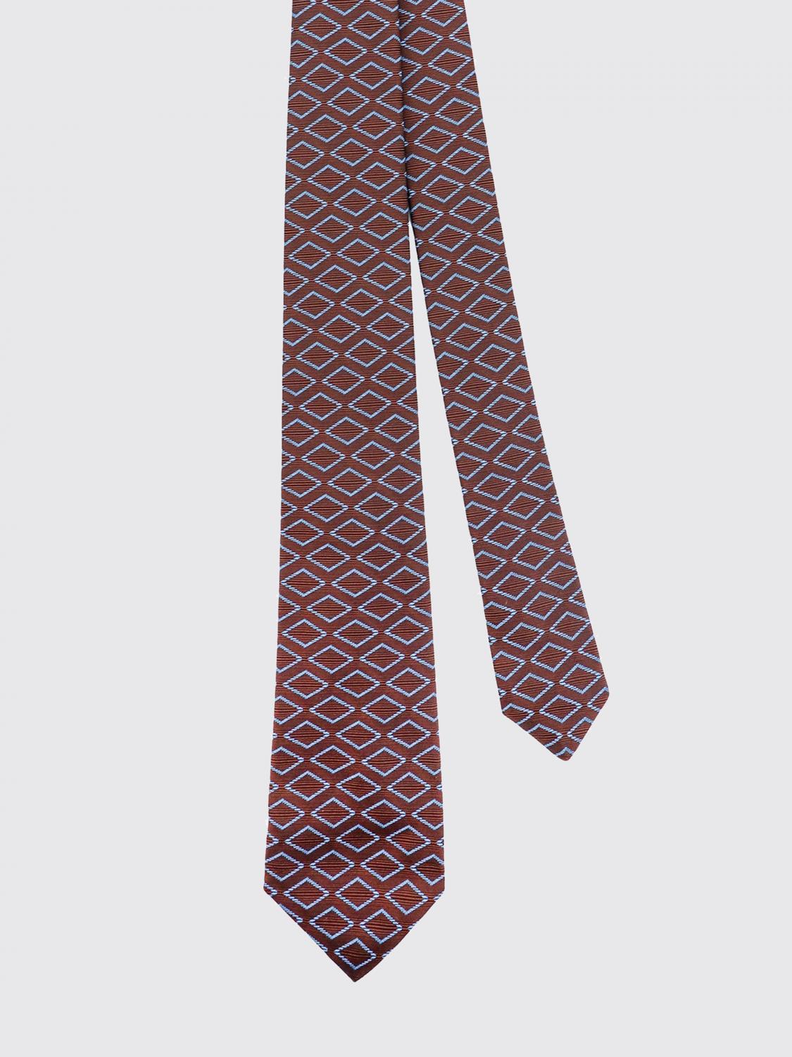 KITON TIE: Tie men Kiton, Brown - Img 2