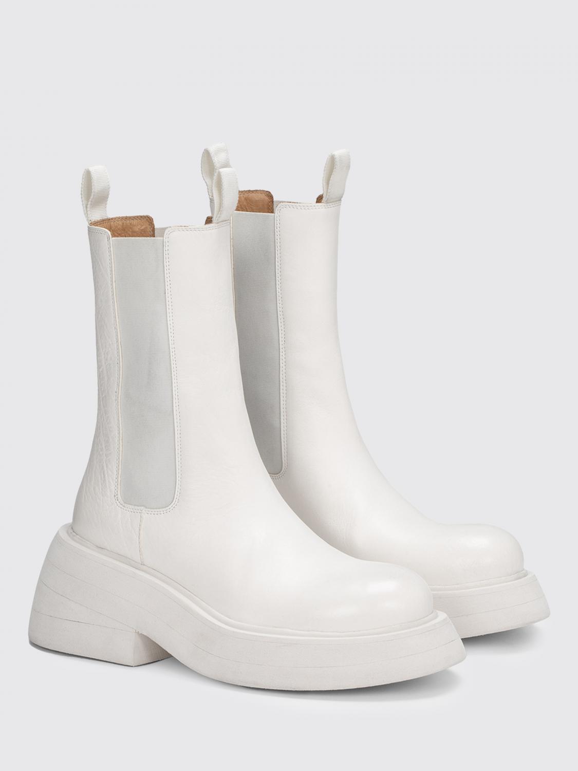 MARSÈLL BOTAS: Botas mujer Marsell, Blanco - Img 2