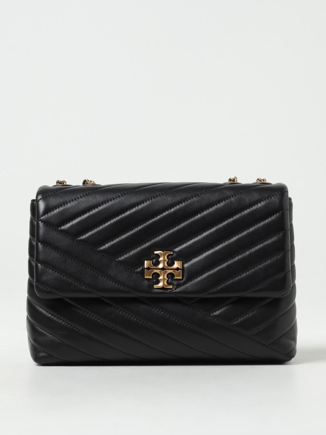 TORY BURCH BOLSO DE HOMBRO: Bolso Kira Tory Burch de piel acolchada, Negro - Img 1
