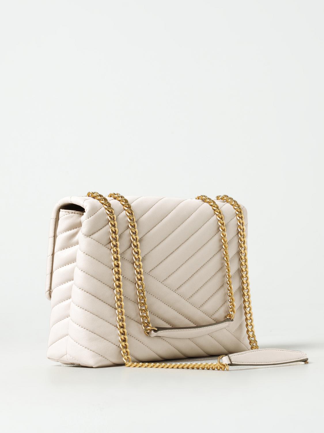 TORY BURCH BOLSO DE HOMBRO: Bolso Kira Tory Burch de piel acolchada, Nata - Img 2