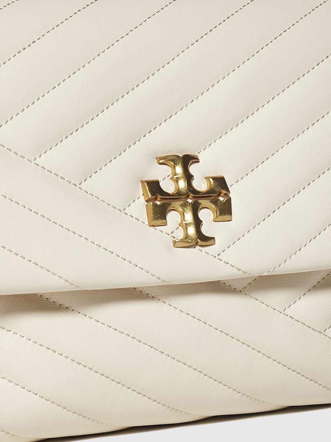 TORY BURCH BOLSO DE HOMBRO: Bolso Kira Tory Burch de piel acolchada, Nata - Img 3