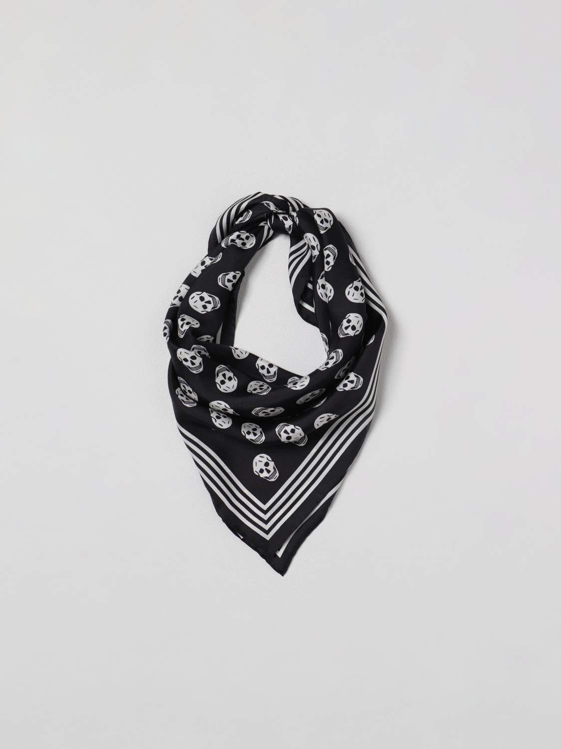 MCQUEEN FULAR: Bufanda mujer McQueen, Negro - Img 2