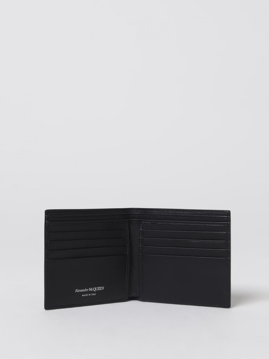 MCQUEEN WALLET: Wallet men McQueen, Black - Img 2