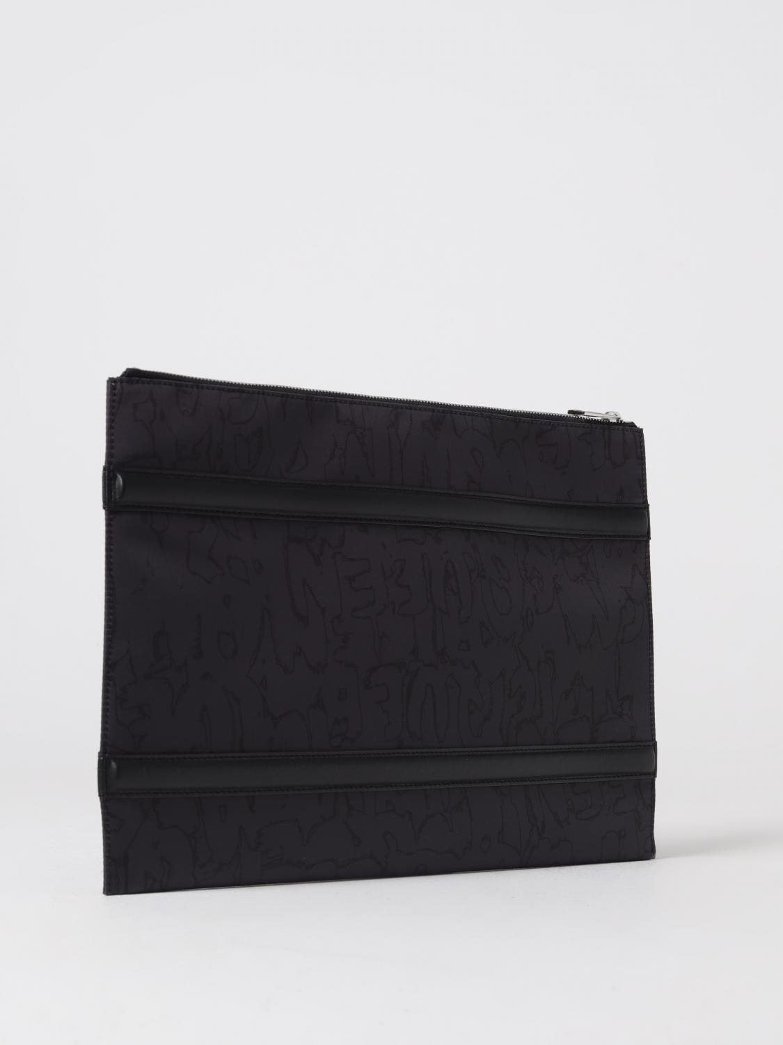 MCQUEEN AKTENTASCHE: Tasche herren McQueen, Schwarz - Img 2