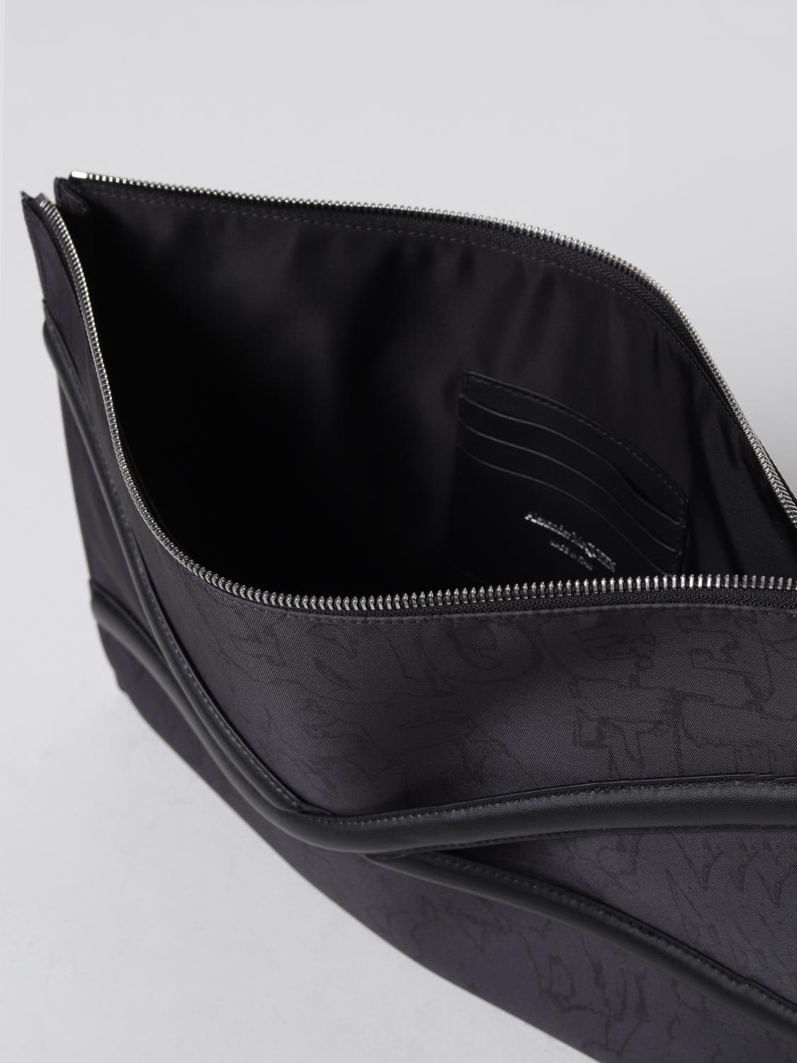 MCQUEEN AKTENTASCHE: Tasche herren McQueen, Schwarz - Img 4