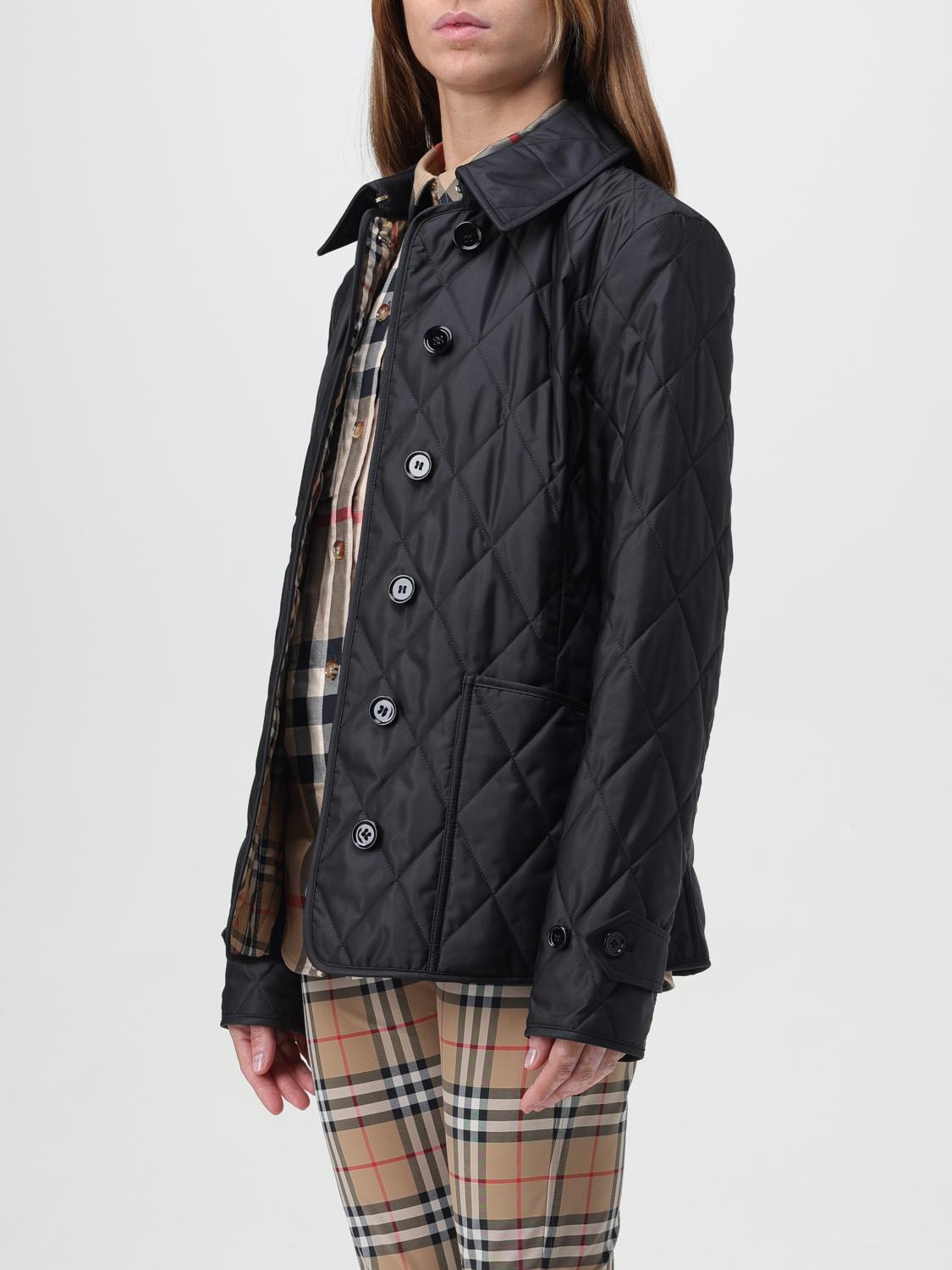 Burberry Outlet Giubbotto in nylon trapuntato Nero Giacca Burberry 8049866 online su GIGLIO.COM