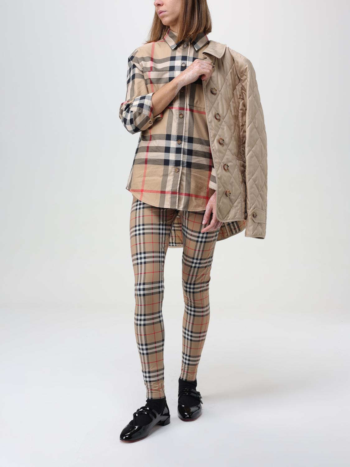 Burberry Jacket woman - Beige | 8049868 | GIGLIO.COM
