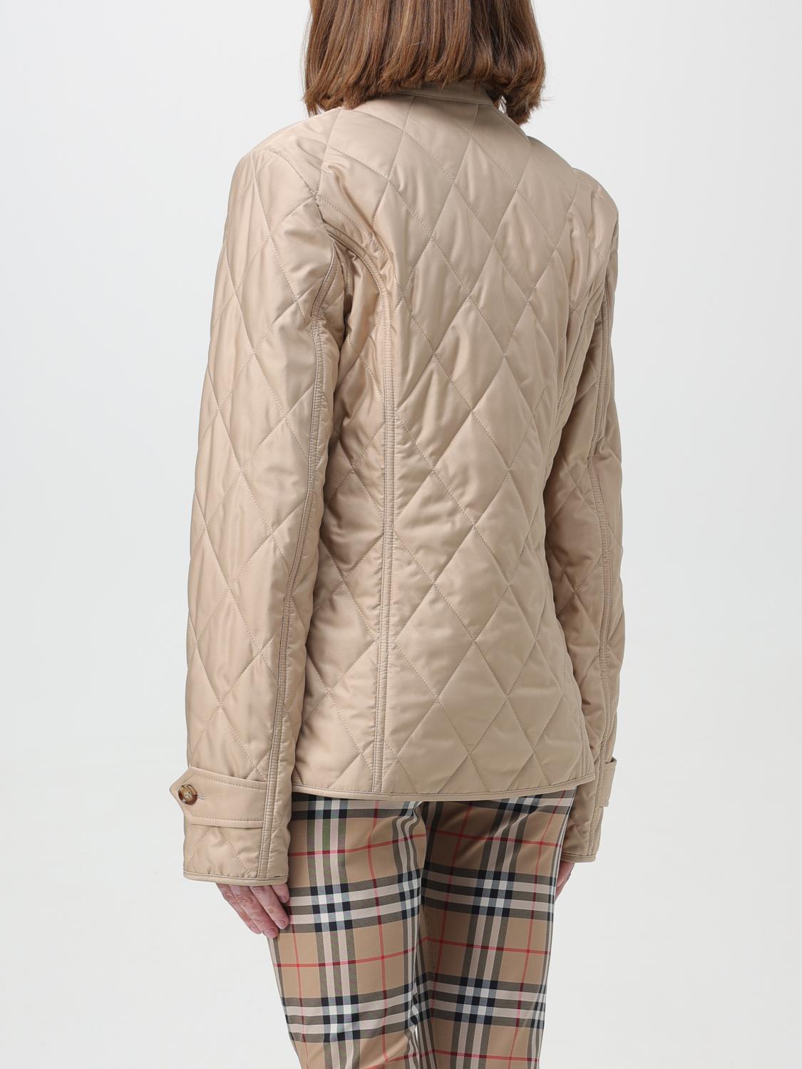 Burberry Jacket woman - Beige | 8049868 | GIGLIO.COM