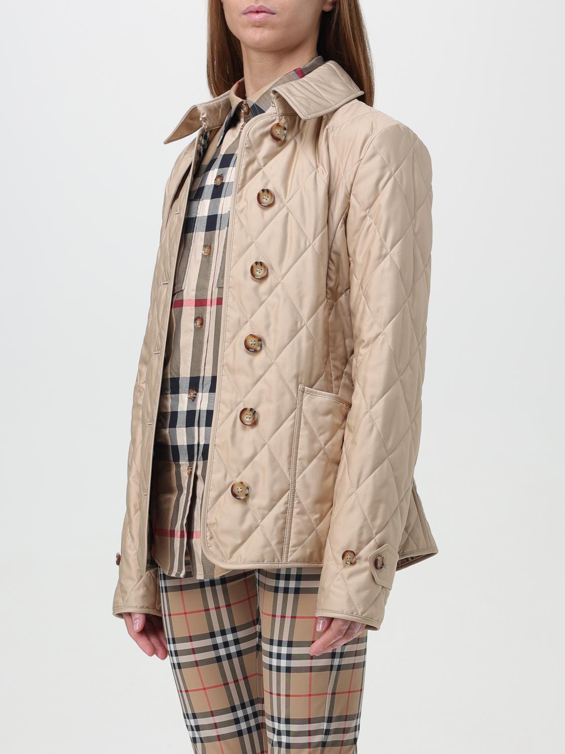 Burberry Jacket woman - Beige | 8049868 | GIGLIO.COM