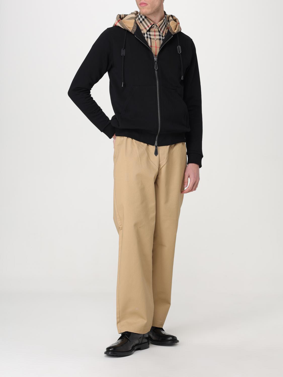 BURBERRY SWEATSHIRT: Sweatshirt men Burberry, Black - Img 2