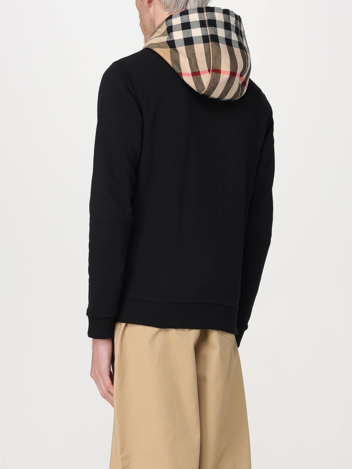 BURBERRY SWEATSHIRT: Sweatshirt men Burberry, Black - Img 3