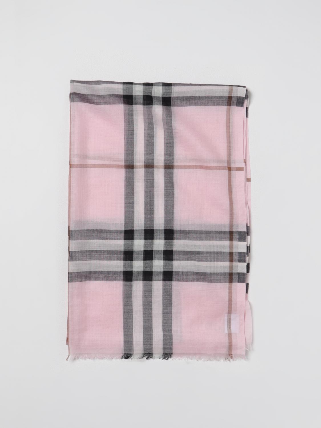 Burberry スカーフ レディース - ピンク | 8078781 | GIGLIO.COM