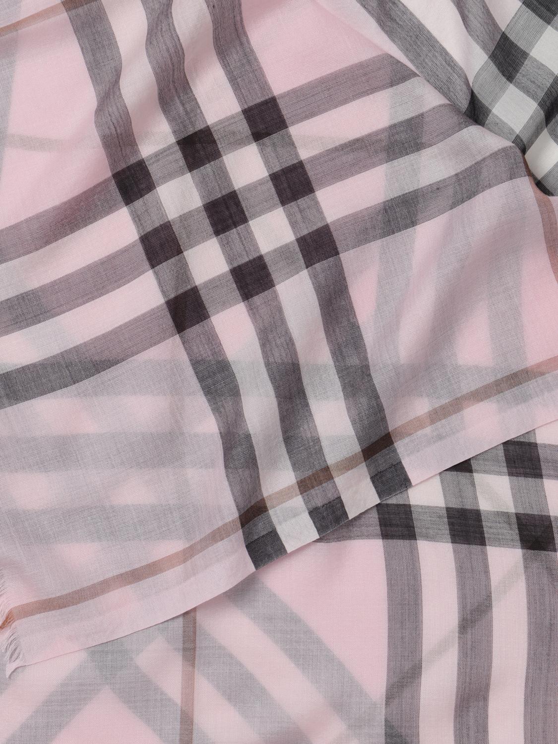 Burberry スカーフ レディース - ピンク | 8078781 | GIGLIO.COM