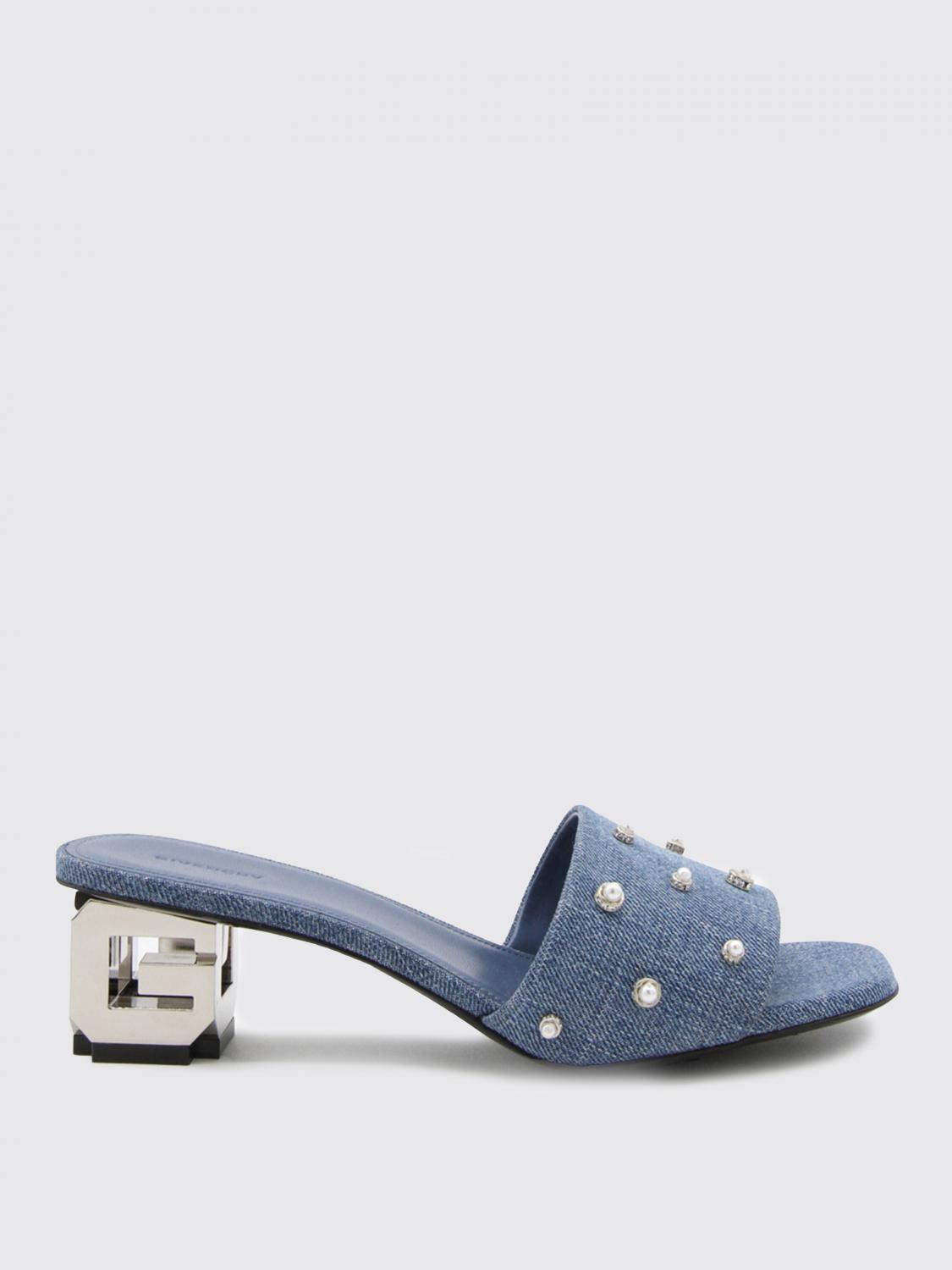 Givenchyアウトレット：ヒールサンダル レディース - デニム | GIGLIO 