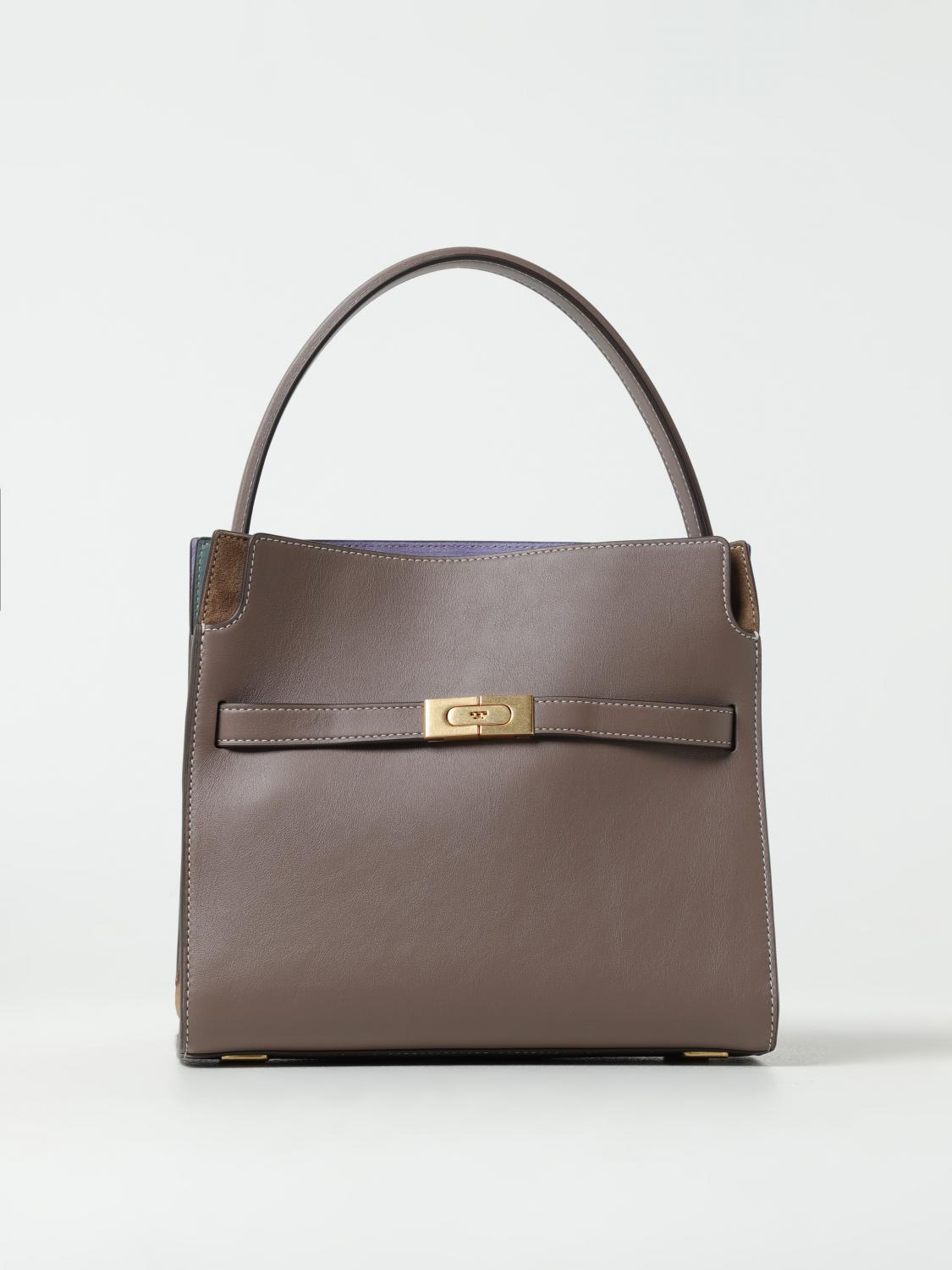 Tory Burch 2way ハンドバッグ Tory Burch Lee Radziwill leather bag - Dove Grey | 80735 | GIGLIO.COM