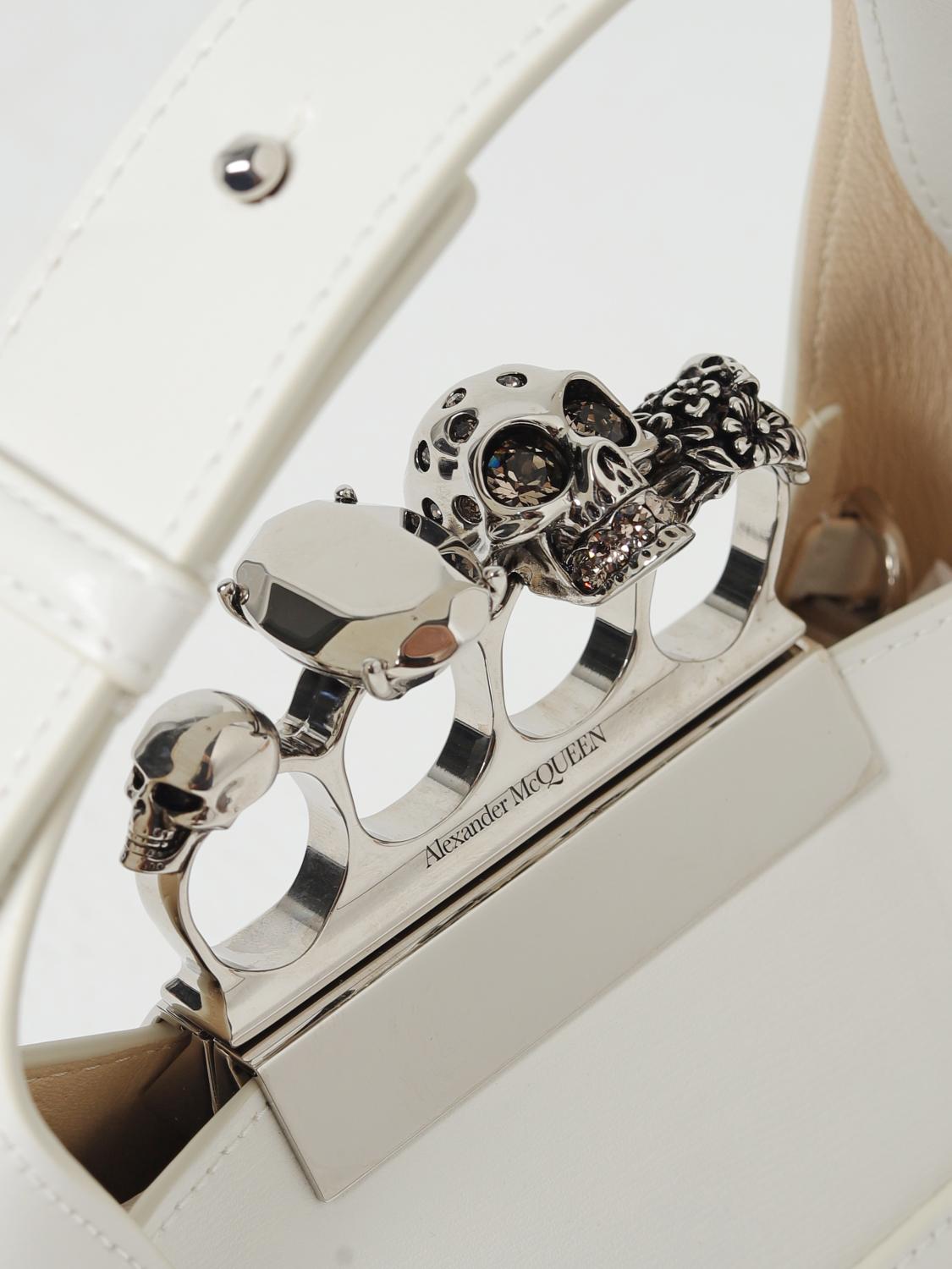 McQueen Handbag woman - White | 731136DYTAB | GIGLIO.COM
