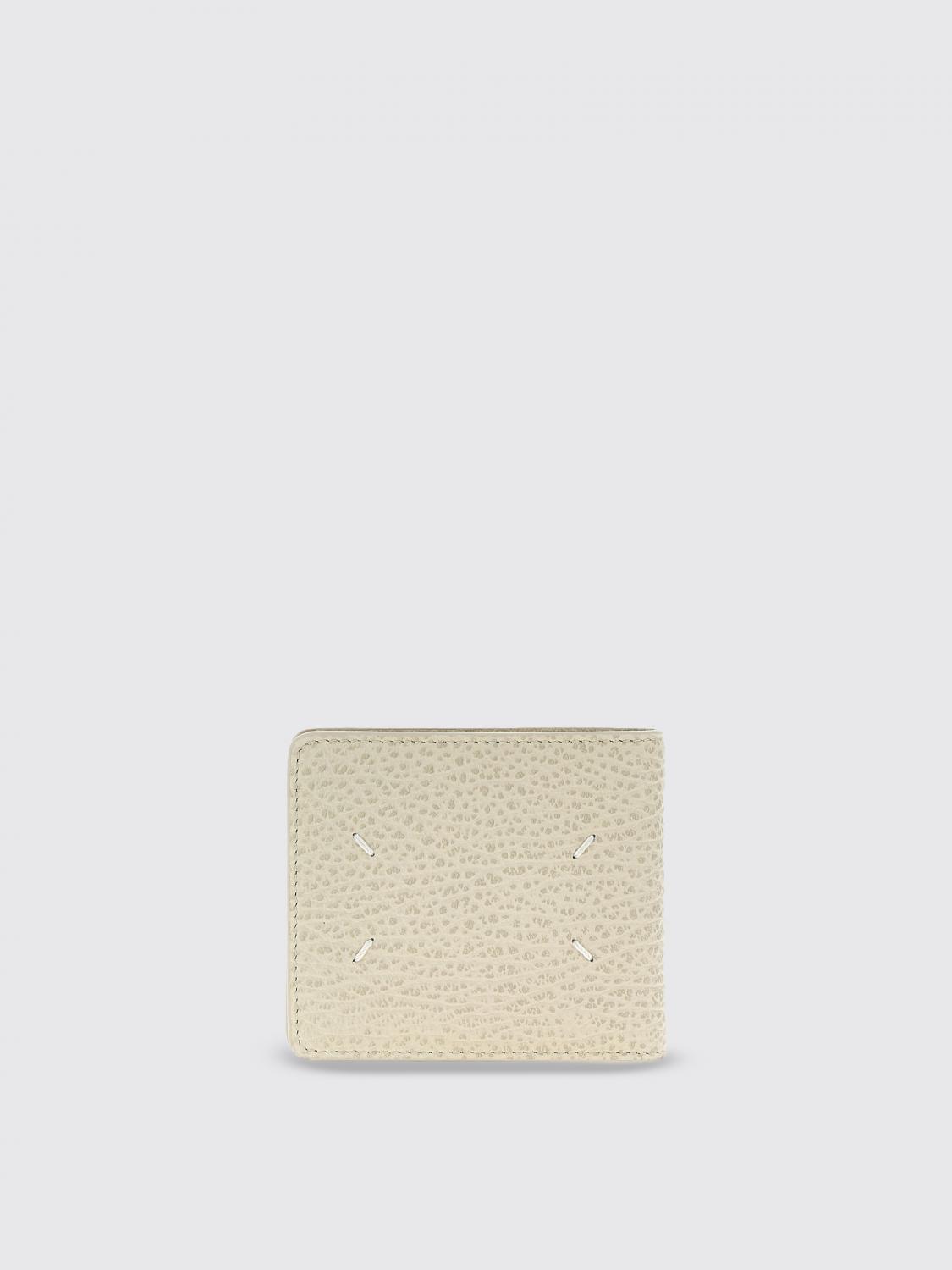 MAISON MARGIELA 지갑: Maison Margiela 그레인 가죽 지갑, 그레이 - Img 3