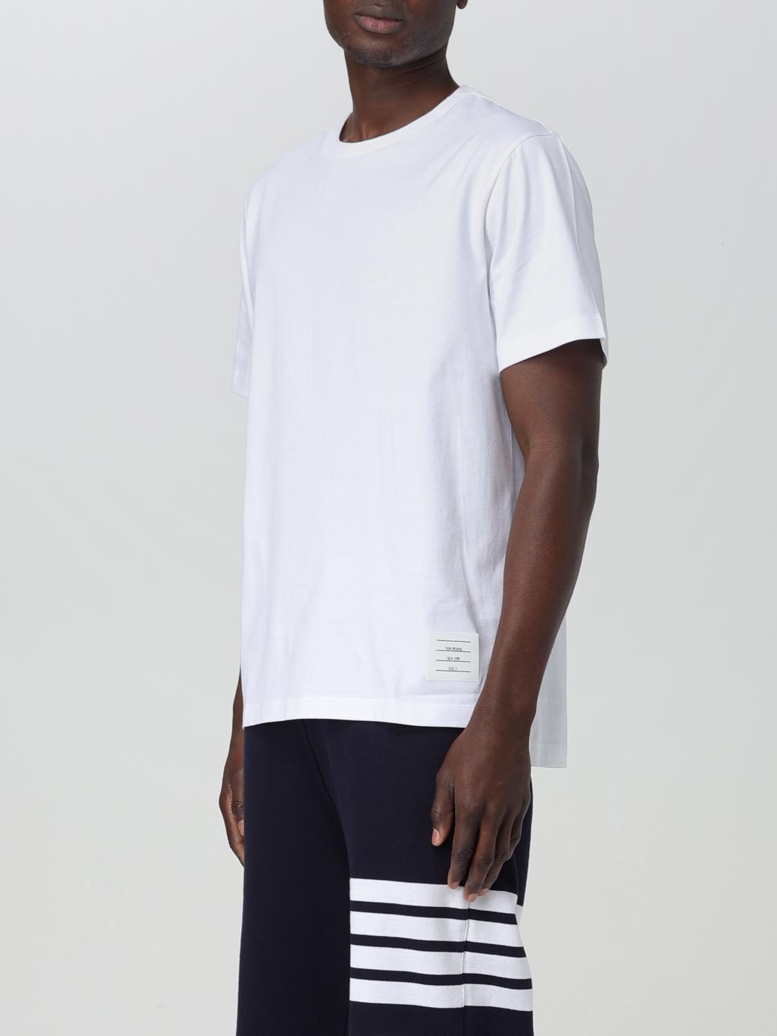 THOM BROWNE T-SHIRT: T-shirt men Thom Browne, White - Img 4