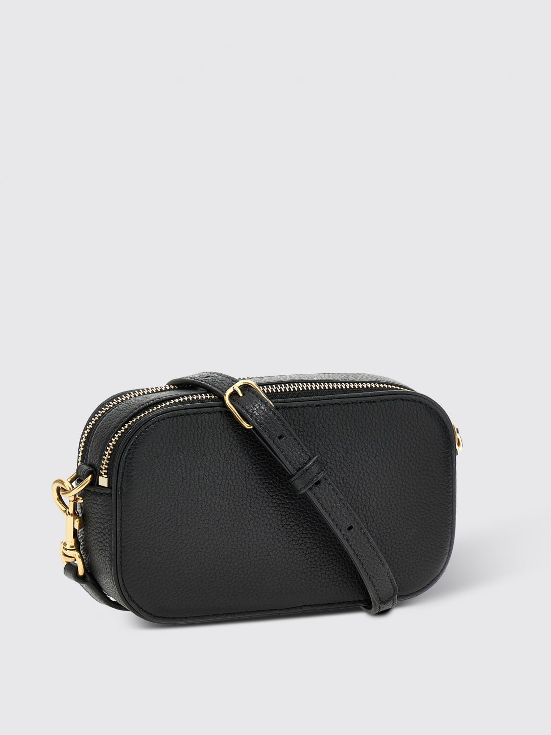 TORY BURCH BORSA MINI: Borsa Miller Tory Burch in pelle a grana con tracolla, Nero - Img 2
