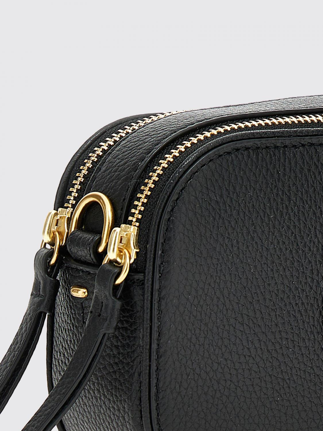 TORY BURCH BORSA MINI: Borsa Miller Tory Burch in pelle a grana con tracolla, Nero - Img 4