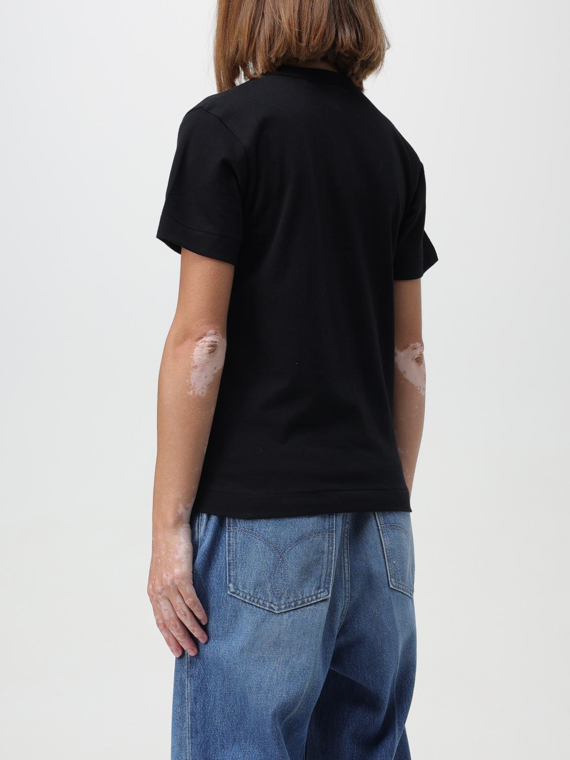 Comme Des Garçons Play Tシャツ レディース - ブラック | P1T115