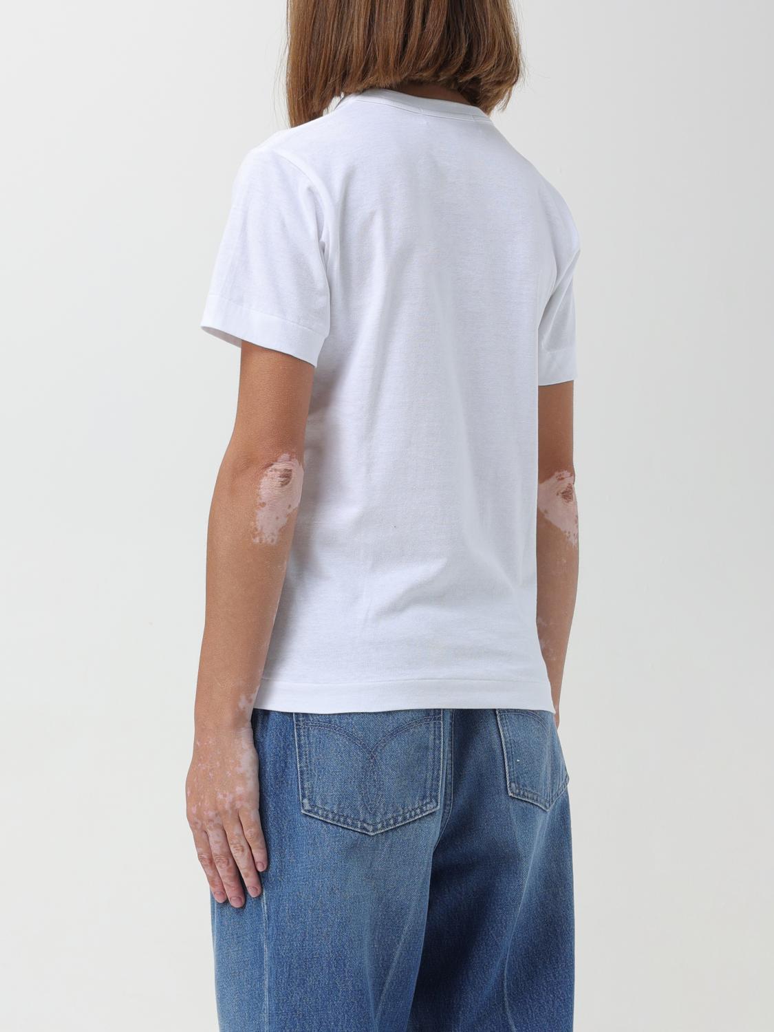 Comme Des Garçons Play Tシャツ レディース - ホワイト | P1T063