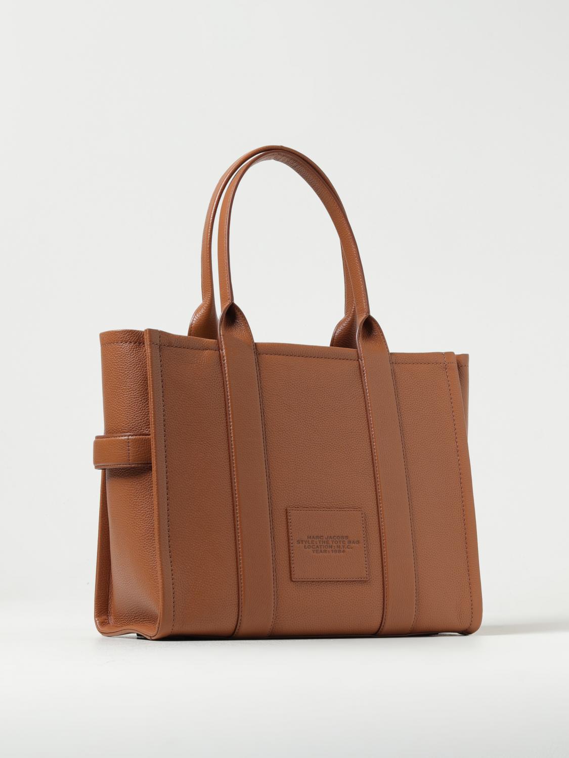 新作★MARC JACOBS 4P4HTT002H01 Large Leather Tote The Leather Large Tote Bag | Marc Jacobs | Official Site